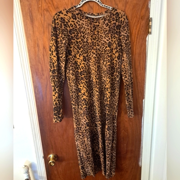 Zara leopard print dress - Picture 1 of 5